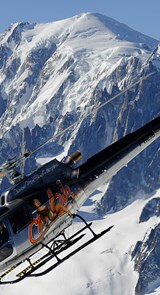 Chamonix Mont Blanc  Helicopteres