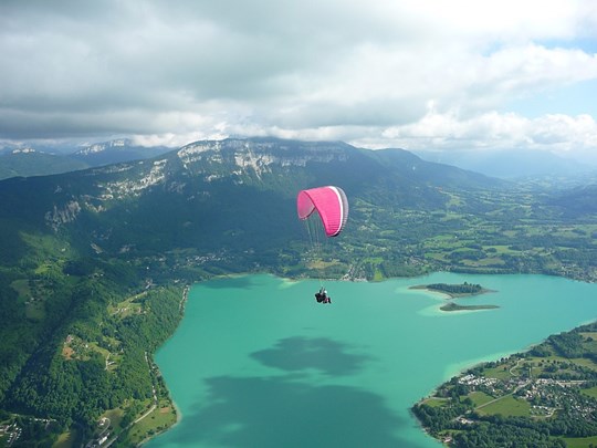 Aiguebelette Parapente