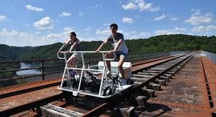 VELORAIL ELECTRIQUE DU VIADUC DE FADES